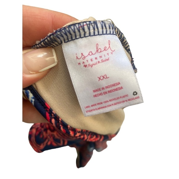 Isabel Maternity | Flower | Halter | Swimsuit | Size:  XXL - Picture 7 of 10